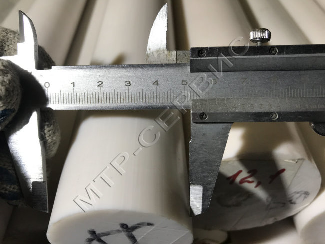 Фторопласт d 55х1000 стержень ТУ 6-05-810-88