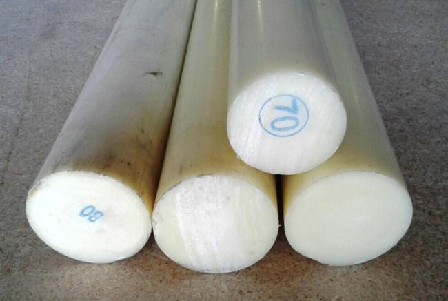 Фторопласт d 65х1000 стержень ТУ 6-05-810-88